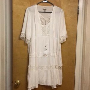 Very cute summary white dress